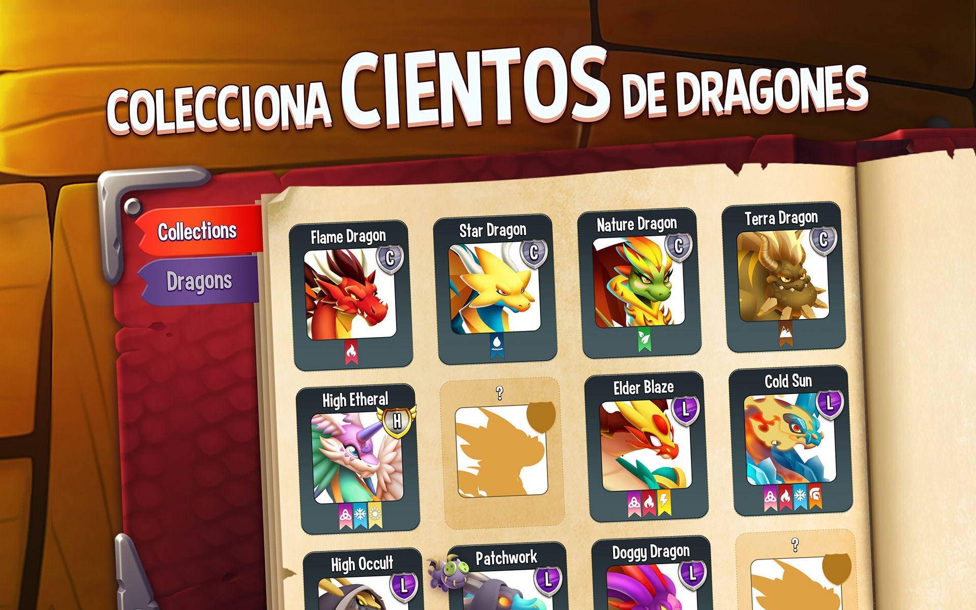 Captura de pantalla de Dragon City