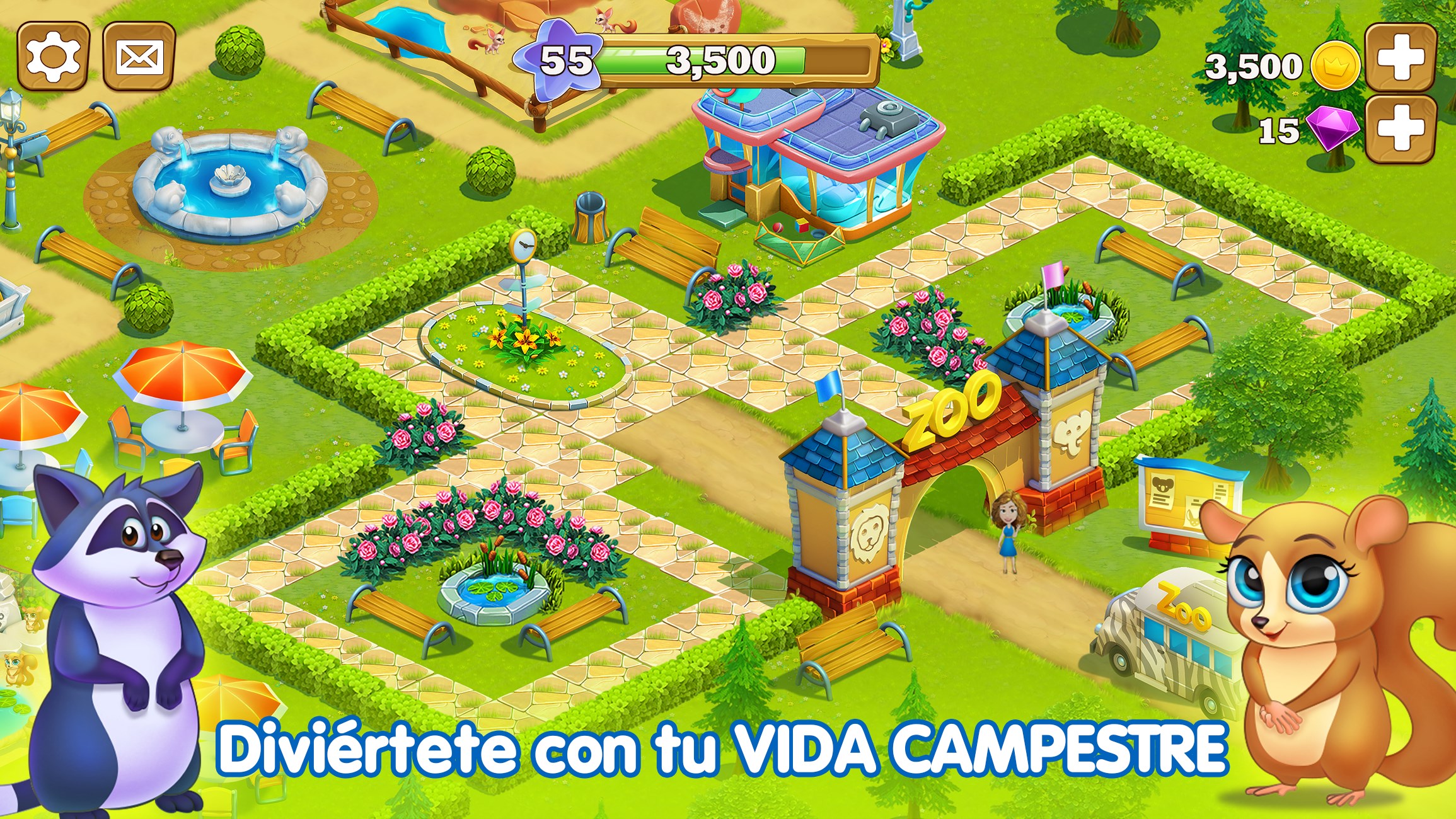 Captura de pantalla de Golden Farm