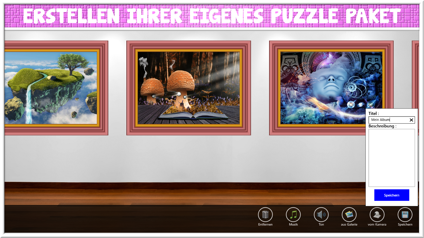 Puzzle Galerie Screenshot
