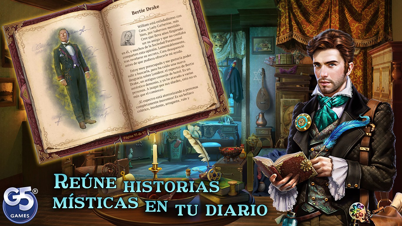 Captura de pantalla de The Paranormal Society: Aventura de objetos ocultos