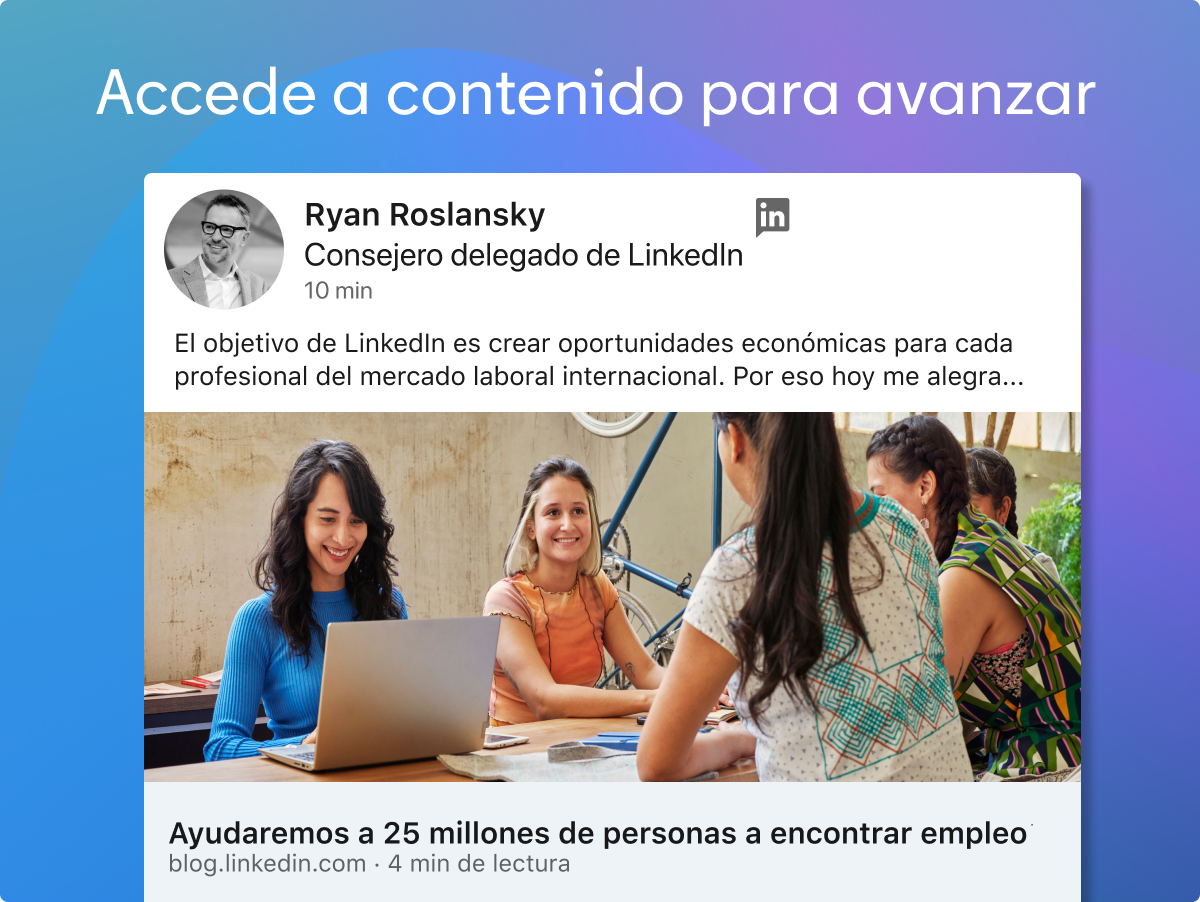 Captura de pantalla de LinkedIn