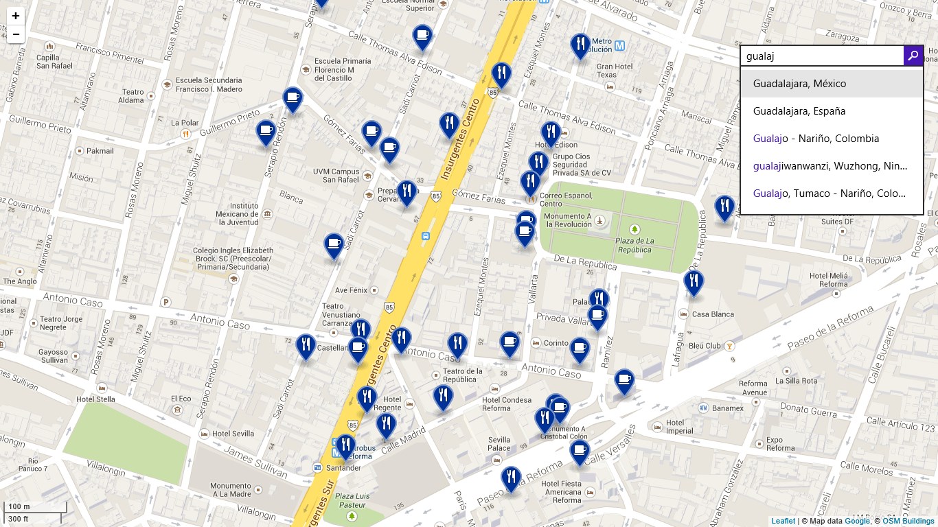 Captura de pantalla de Mapas Pro