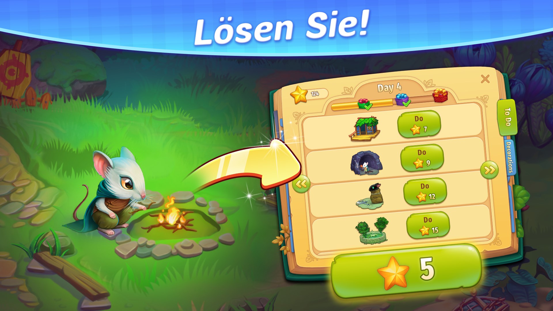 Strongblade - Match 3 Puzzle Game Screenshot