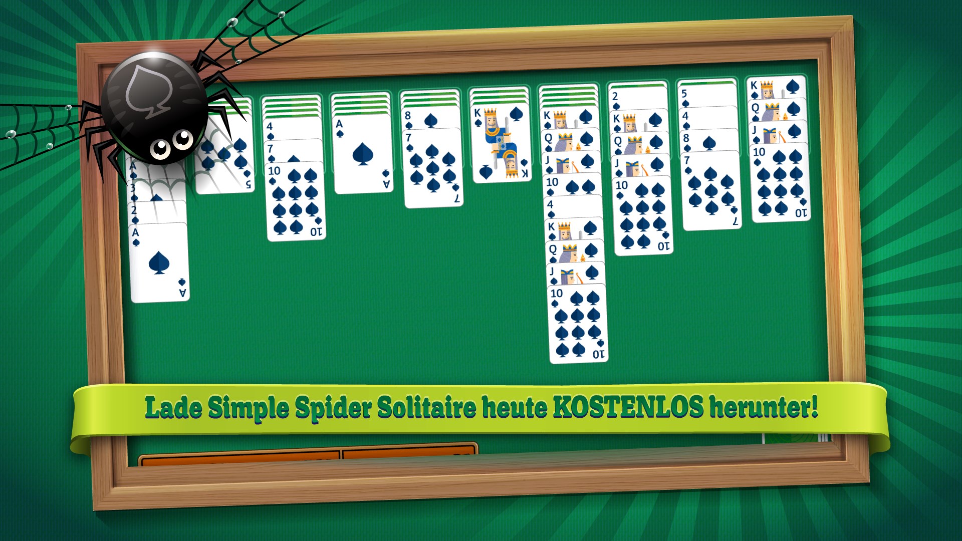 Spider Solitär Screenshot