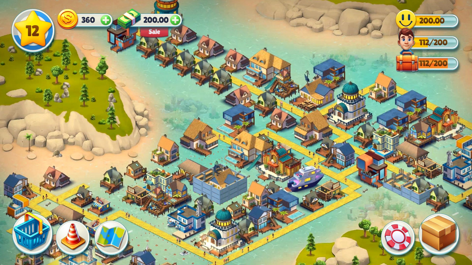Cozy Town: Build Explore Game screenshot