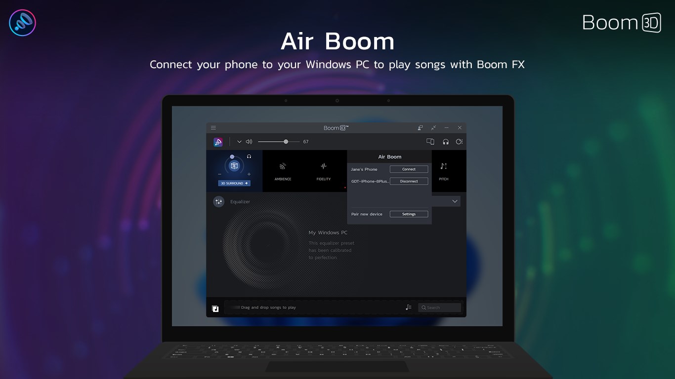 Boom 3D: Audio Enhancer, Equalizer & Bass screenshot