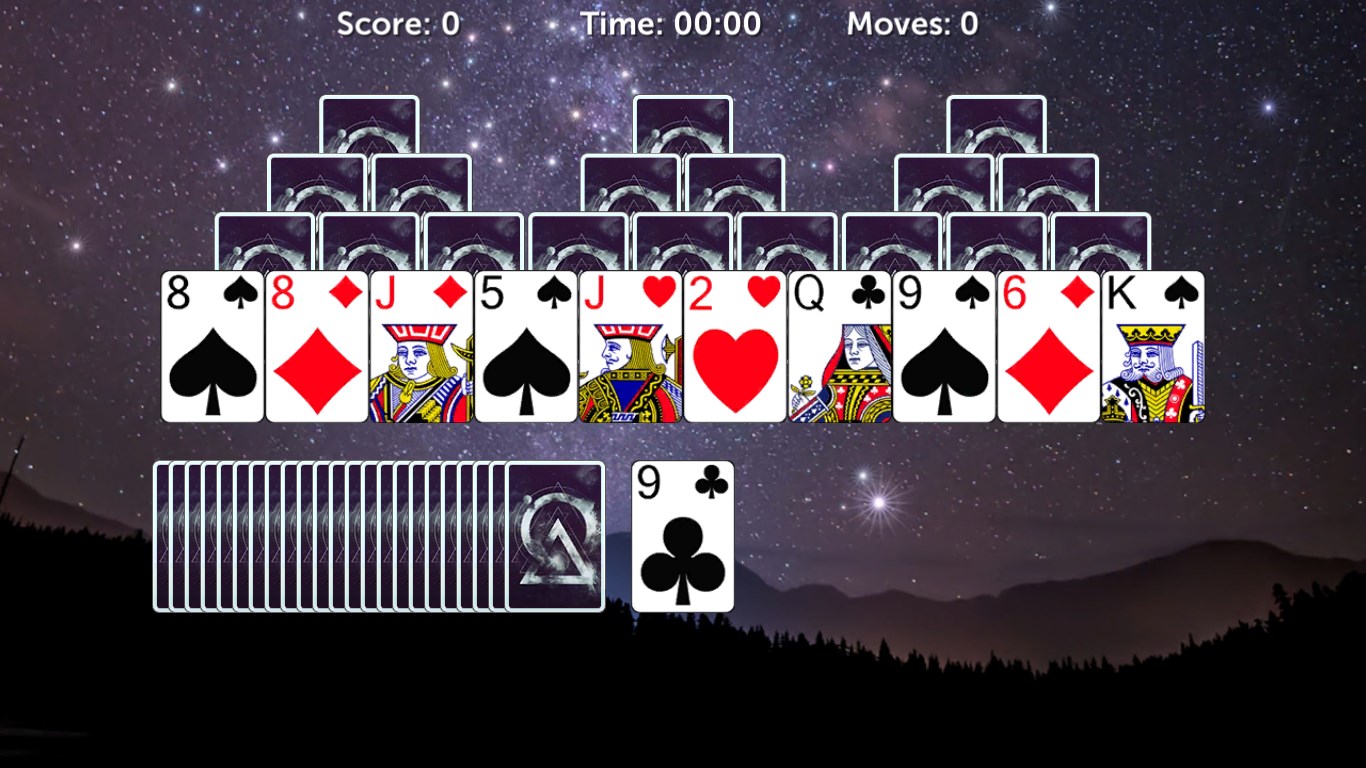 TriPeaks Solitaire Pro screenshot