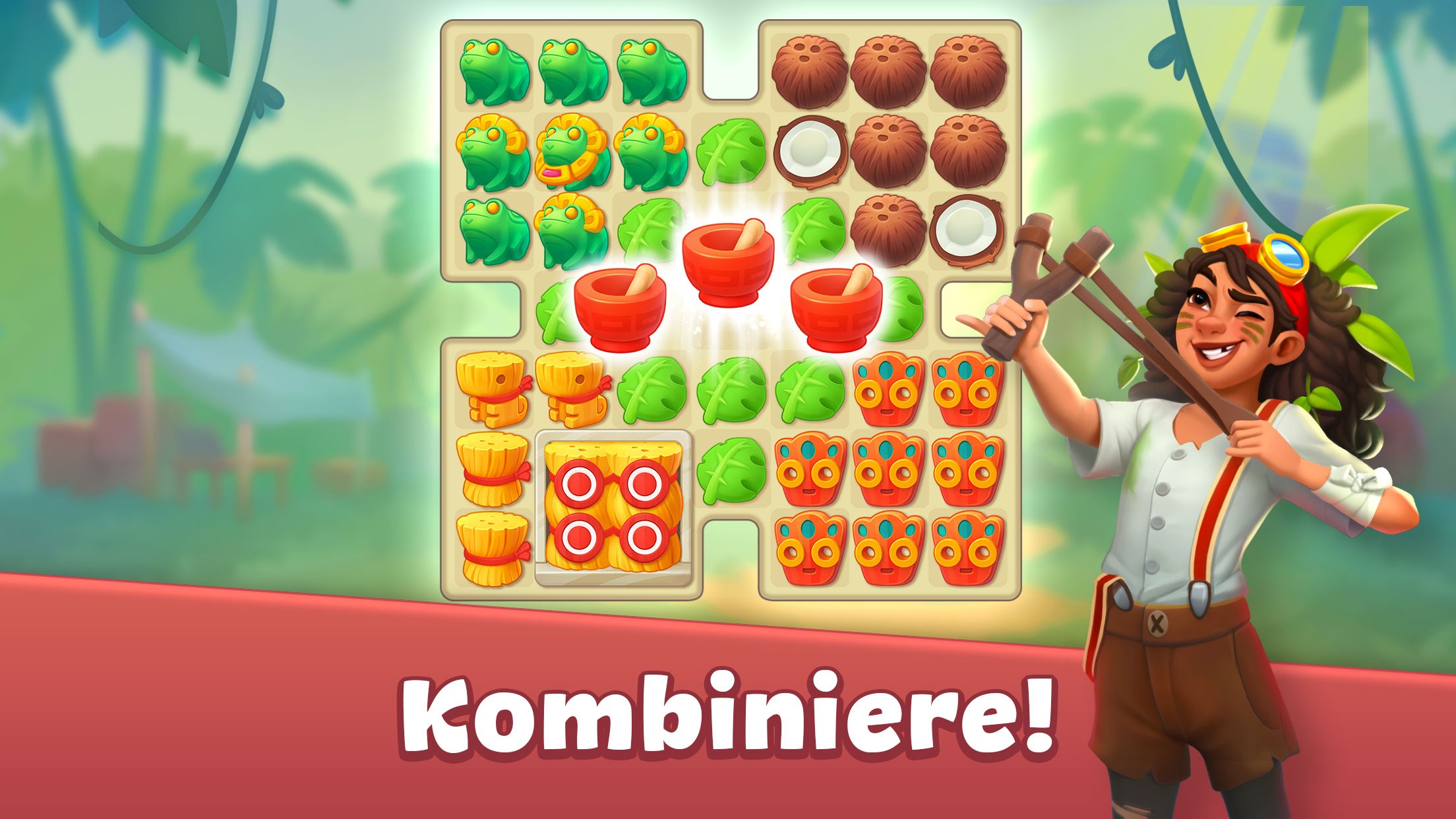 Cradle of Maya: Match-3-Abenteuer Screenshot