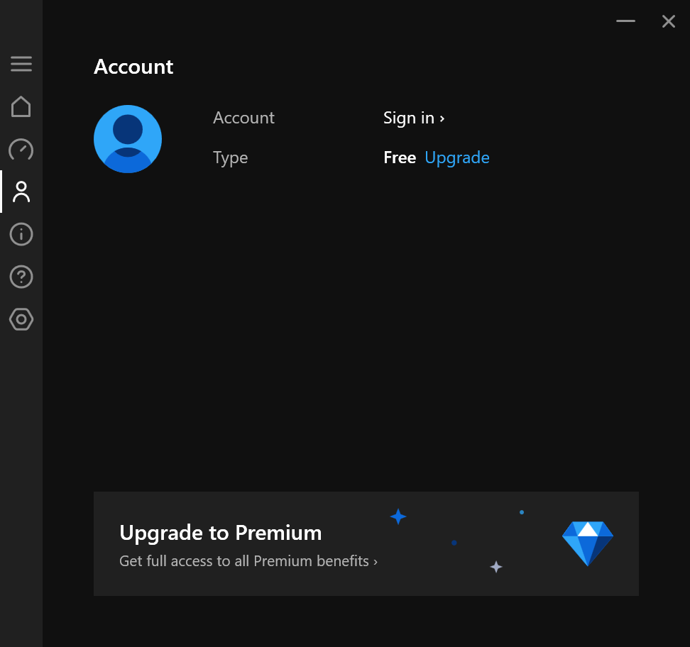 Captura de pantalla de Hotspot Shield - VPN