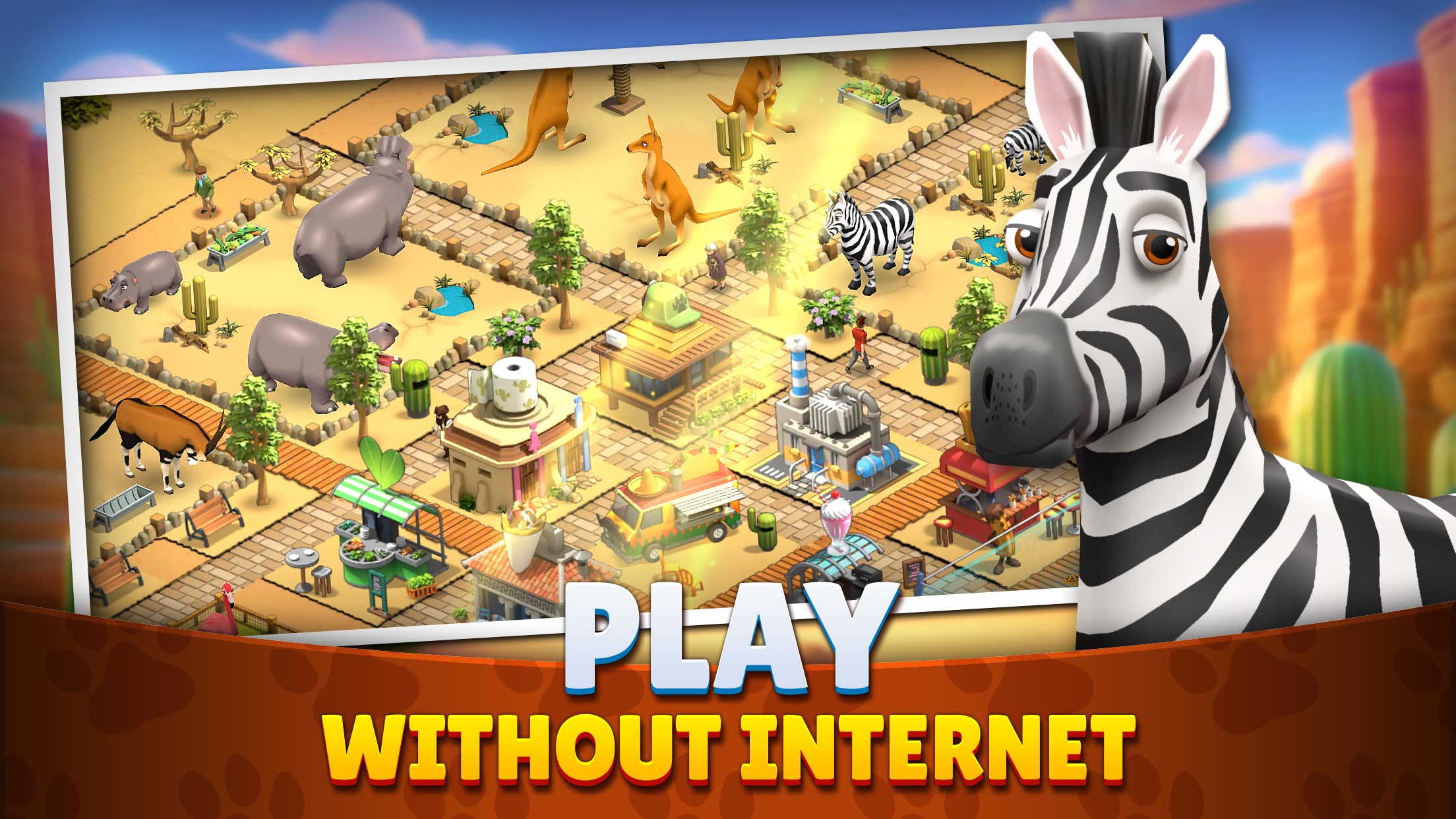 Zoo Island: Wild Family Park screenshot