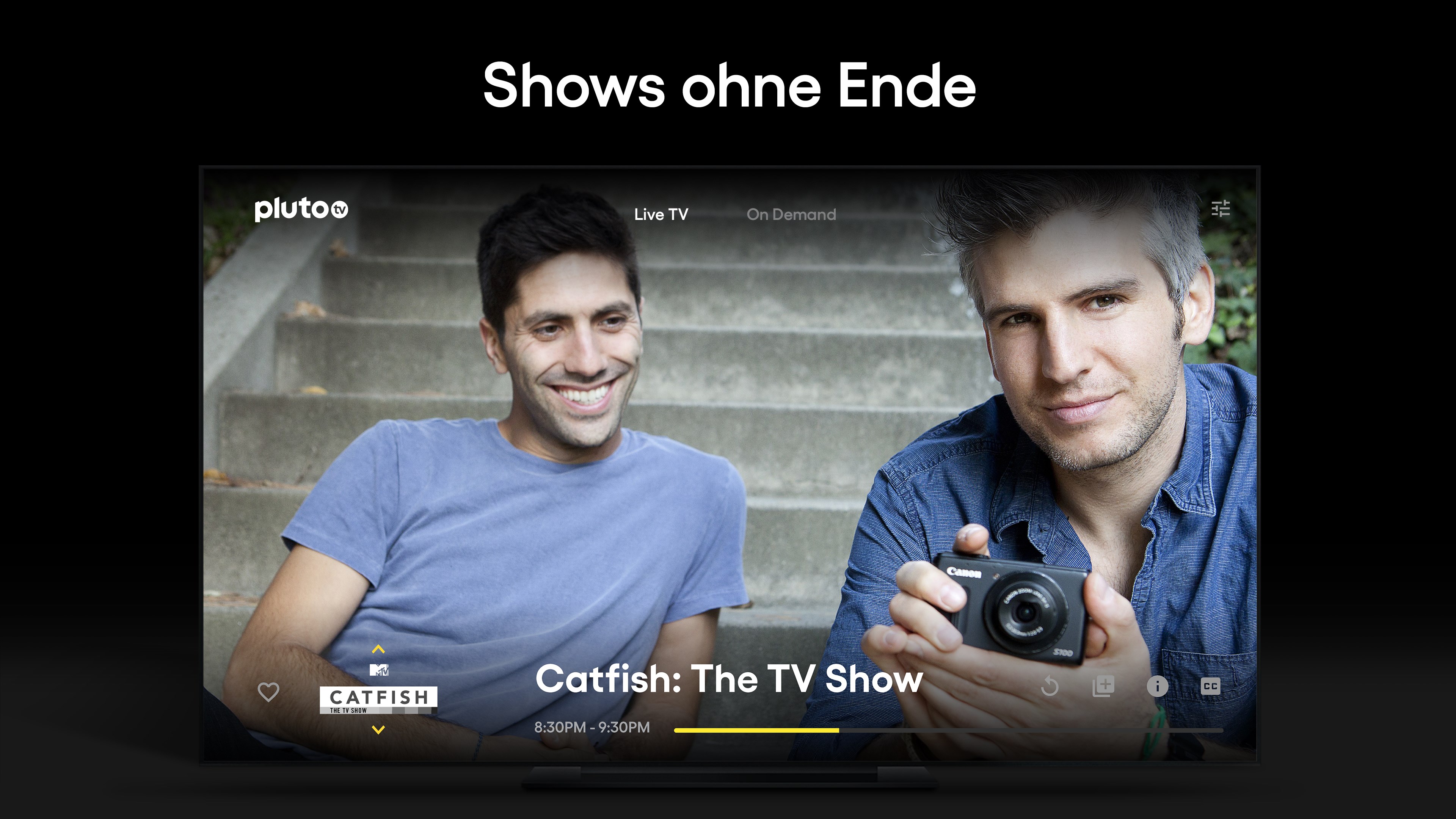Pluto TV Screenshot