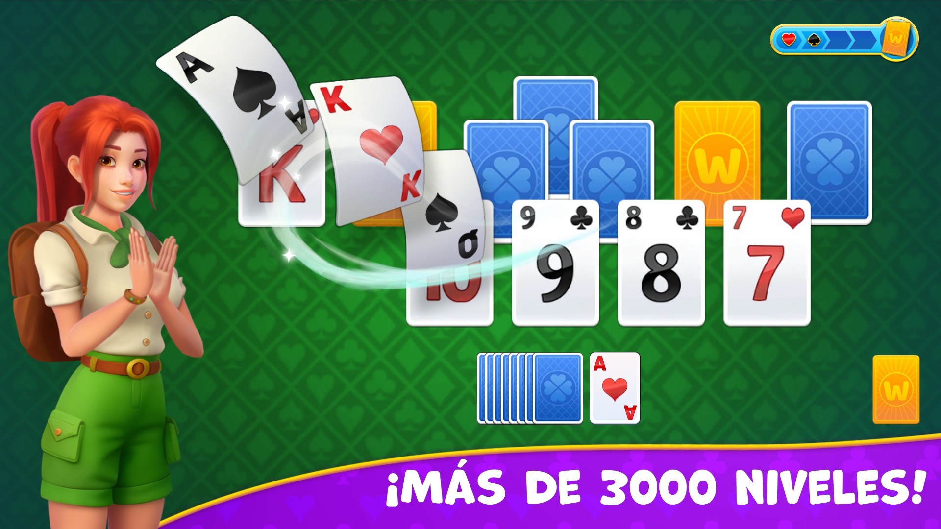 Captura de pantalla de Kings and Queens: Solitaire Game