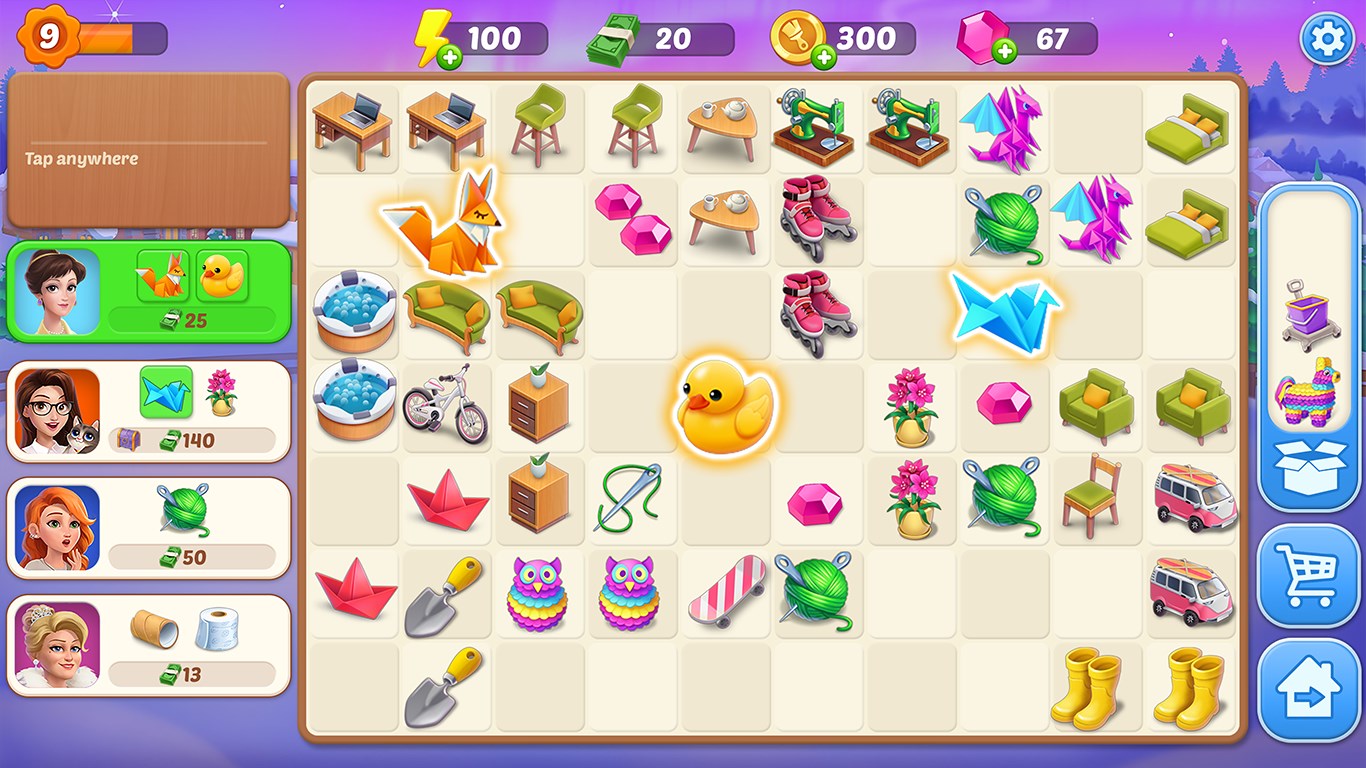 DesignVille: Merge & Design Screenshot