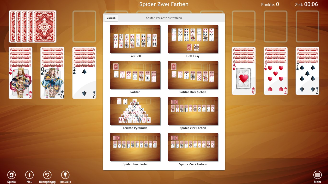 Solitär Sammlung Screenshot