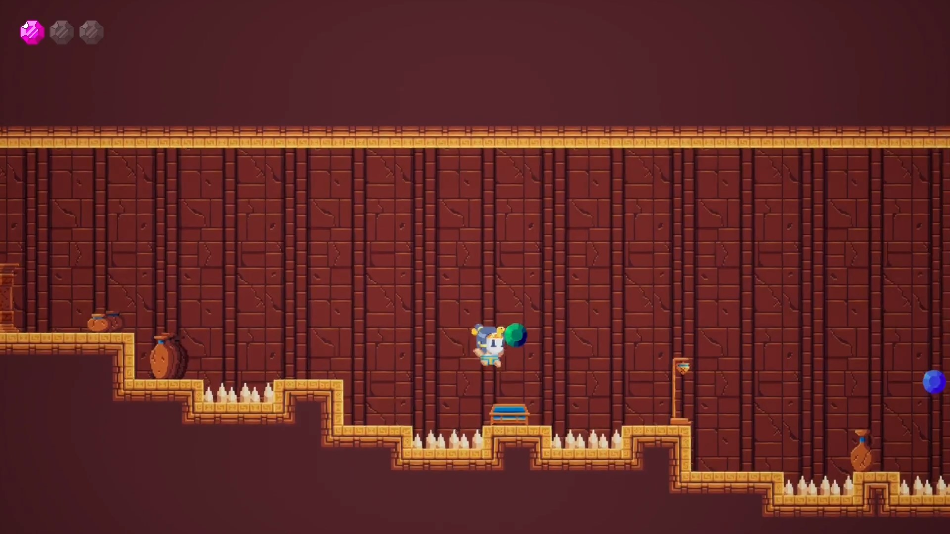 Pyramid Platformer - The Gem Heist Windows Screenshot