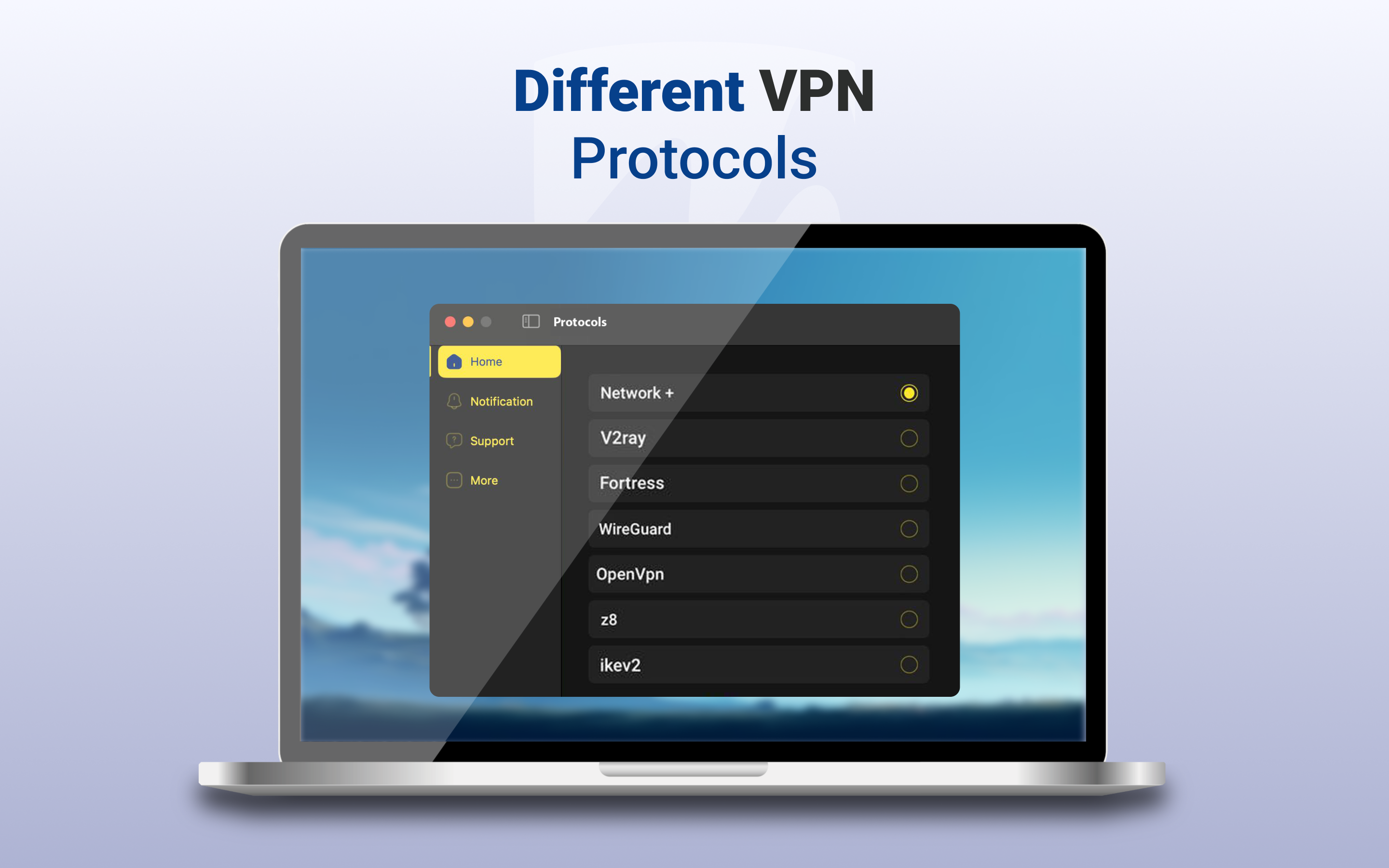 Captura de pantalla de MenaVPN