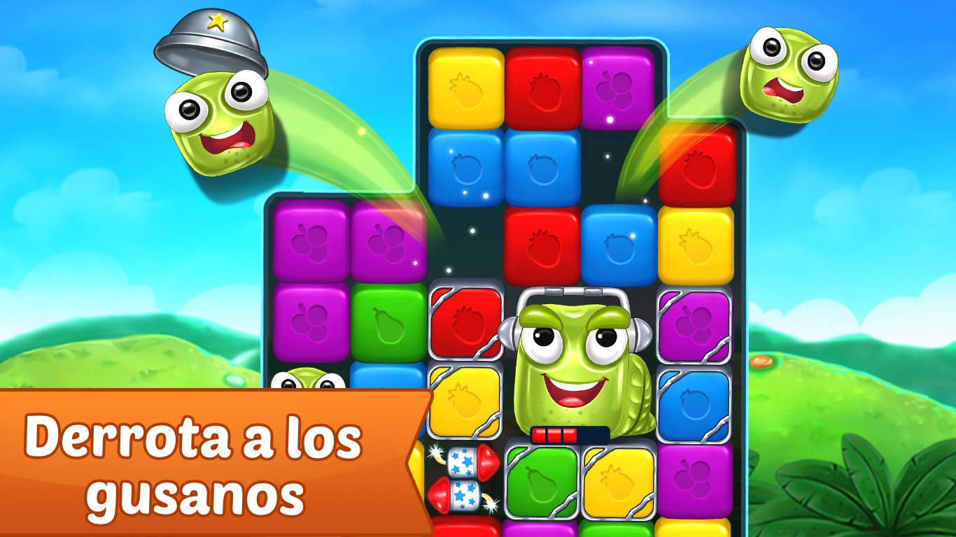 Captura de pantalla de Explosión de cubo frutal