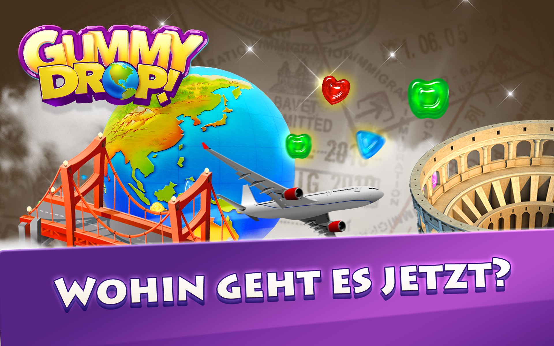 Gummy Drop! Screenshot