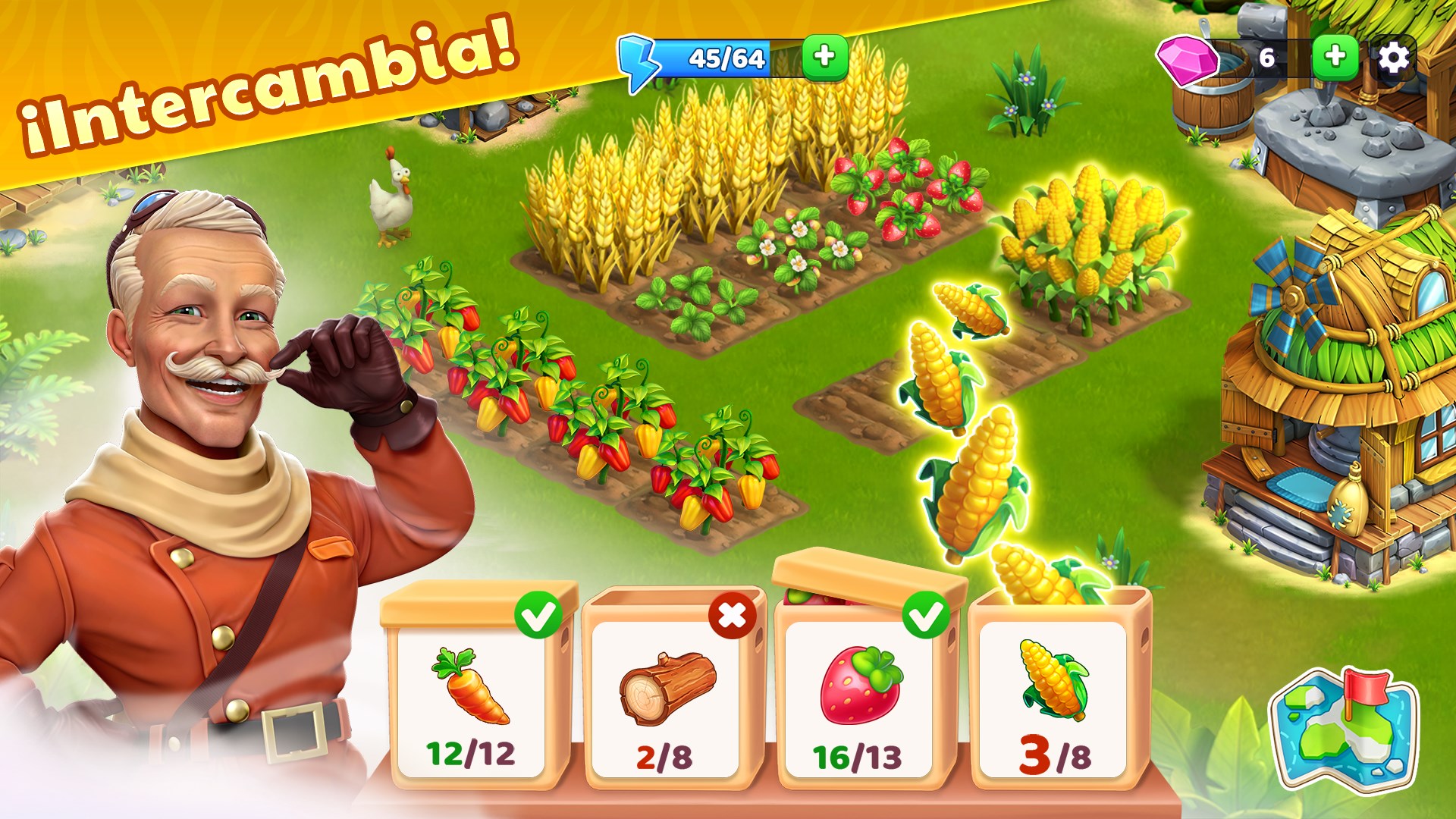 Captura de pantalla de Bermuda Adventures: la Granja