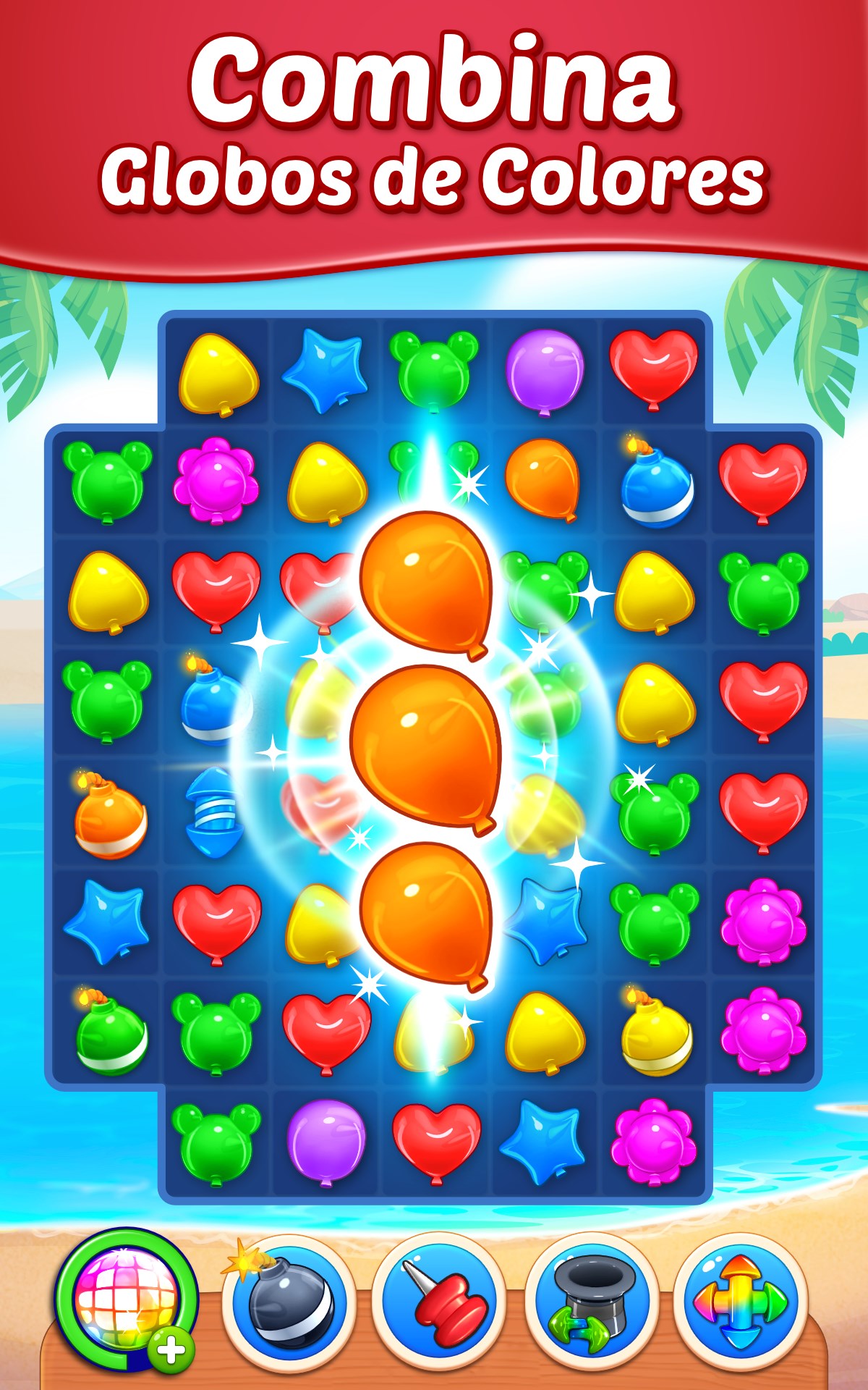 Captura de pantalla de Paraíso de globos - Balloon Paradise