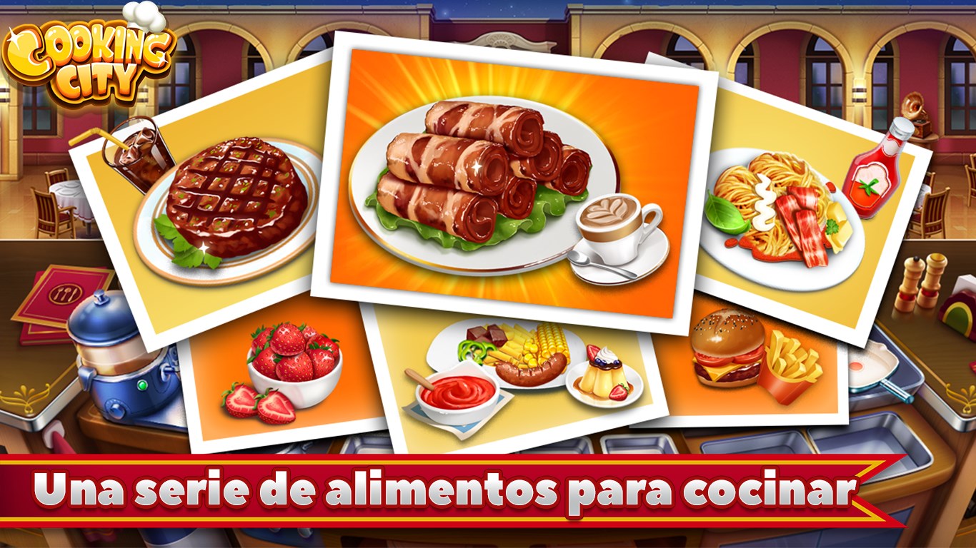 Captura de pantalla de Cooking City: Easter Party
