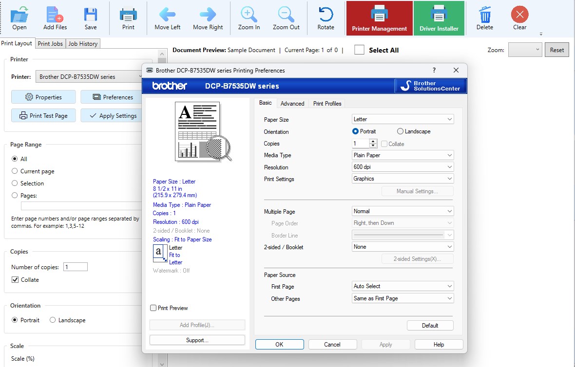 Smart Printer & Drivers Screenshot