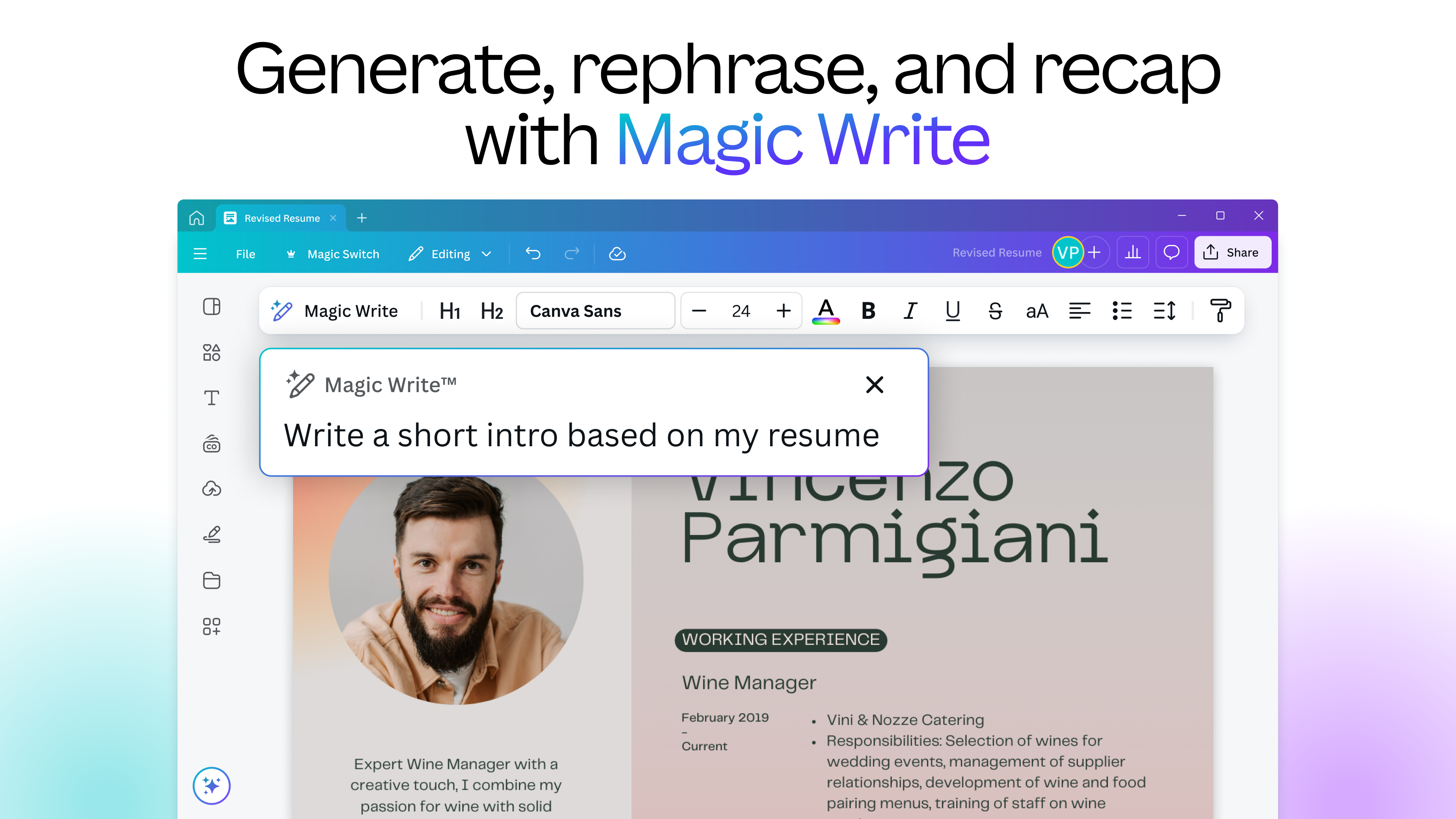 Canva screenshot