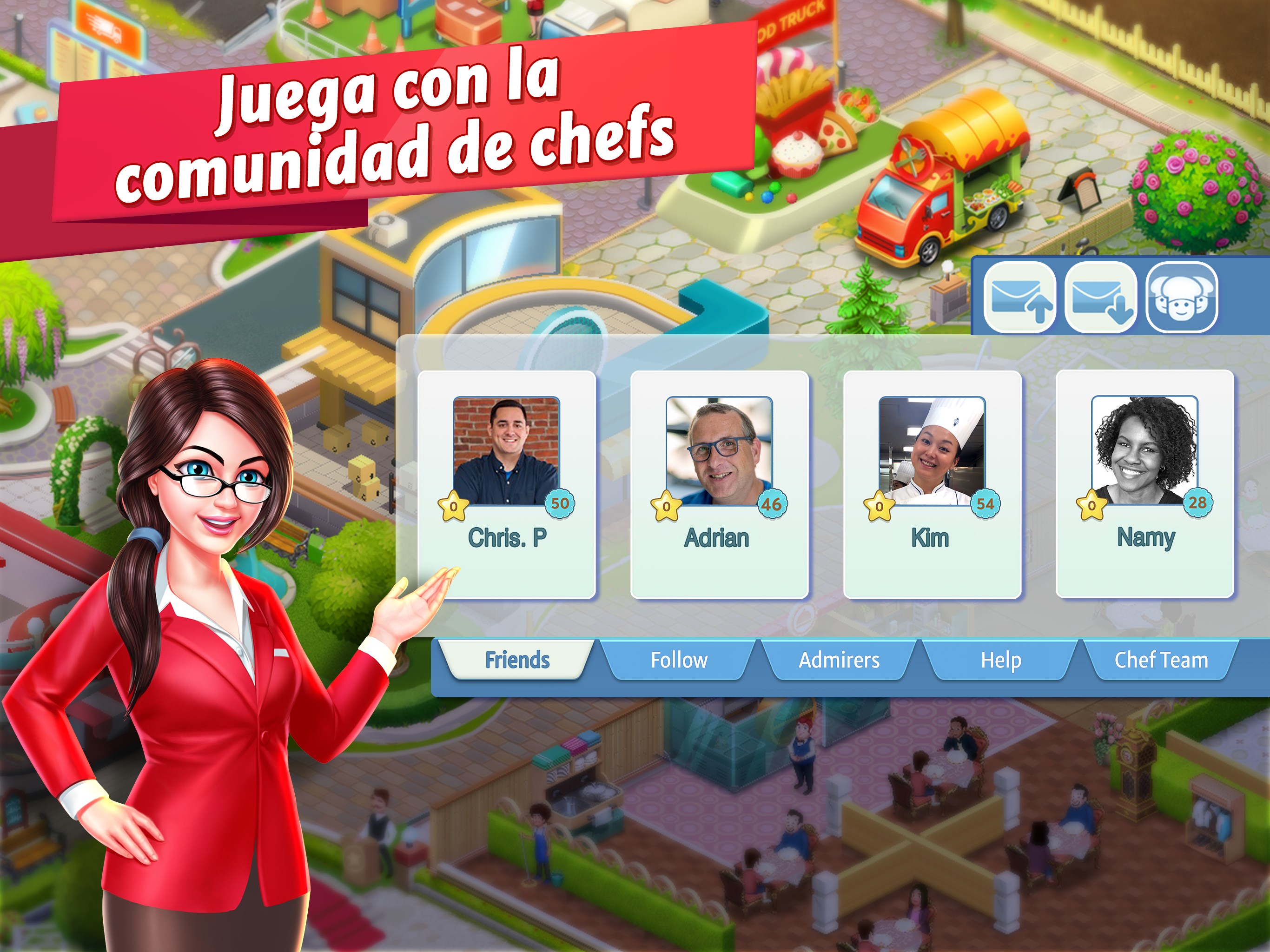Captura de pantalla de Star Chef™ 2: Cooking Game