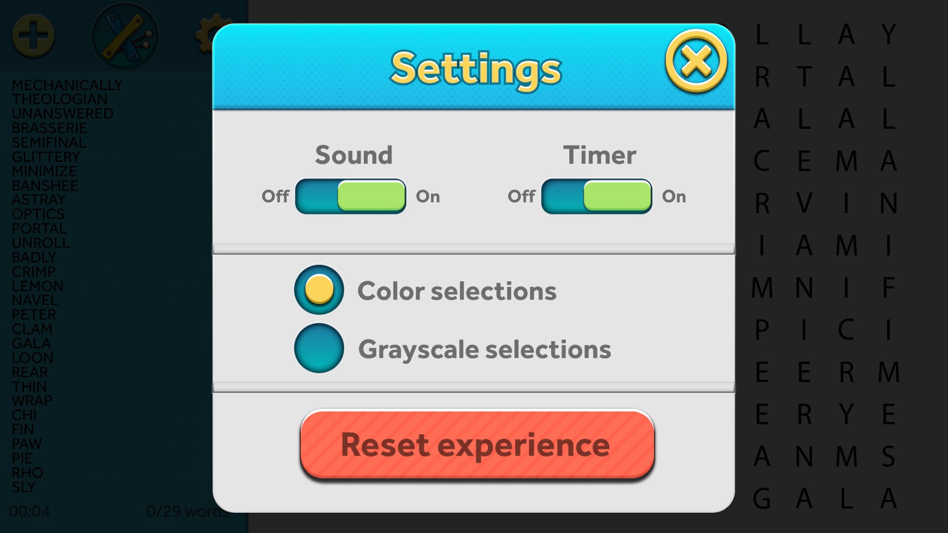 Simple Word Search screenshot