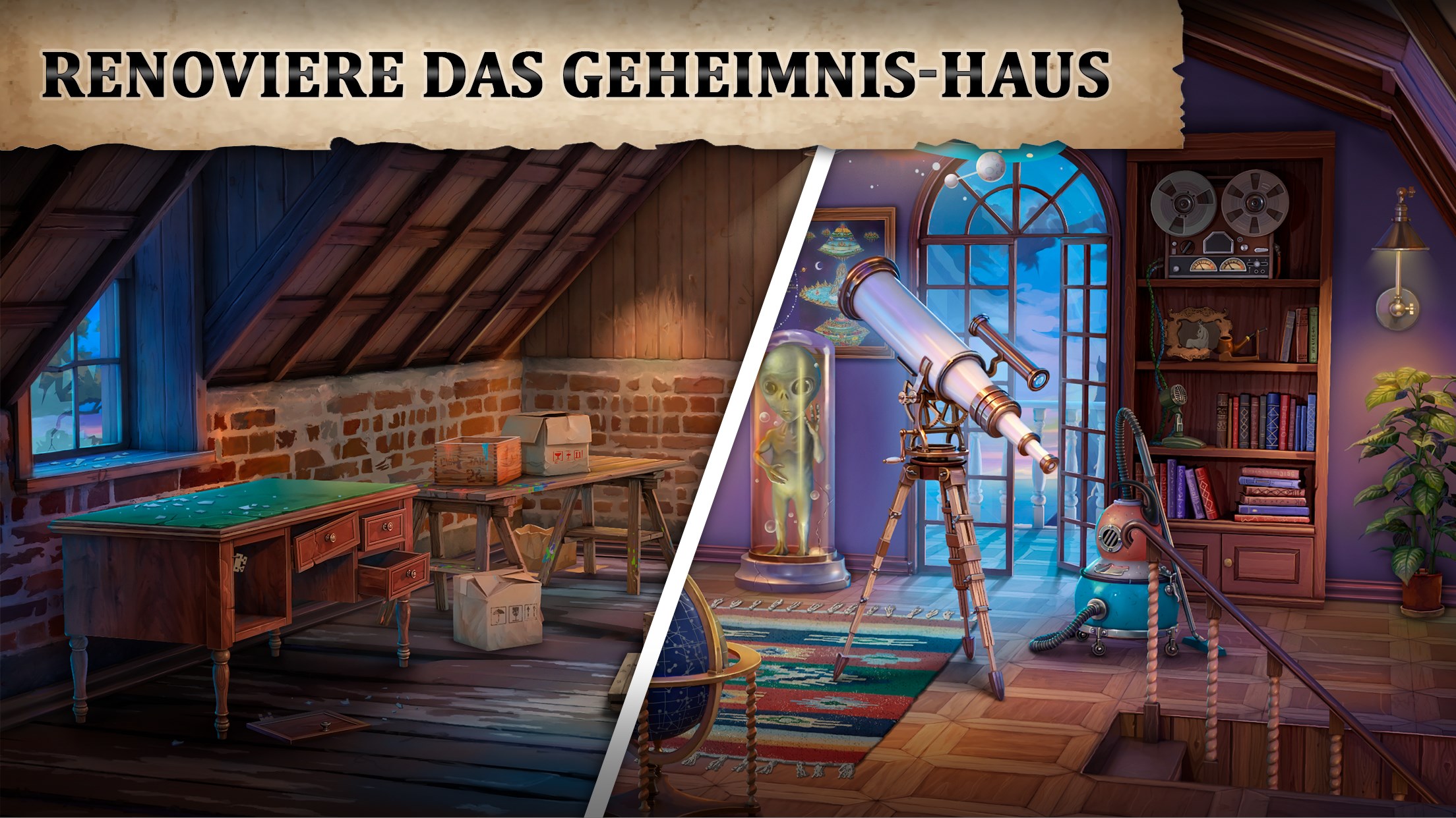 Wimmelbildspiele abenteuer: Coastal Hill - Such Objekte online Screenshot