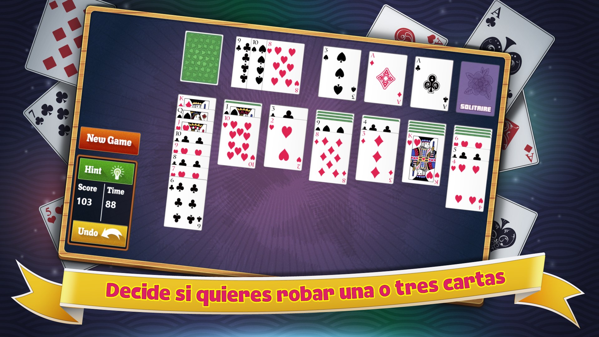 Captura de pantalla de ¡Solitario!