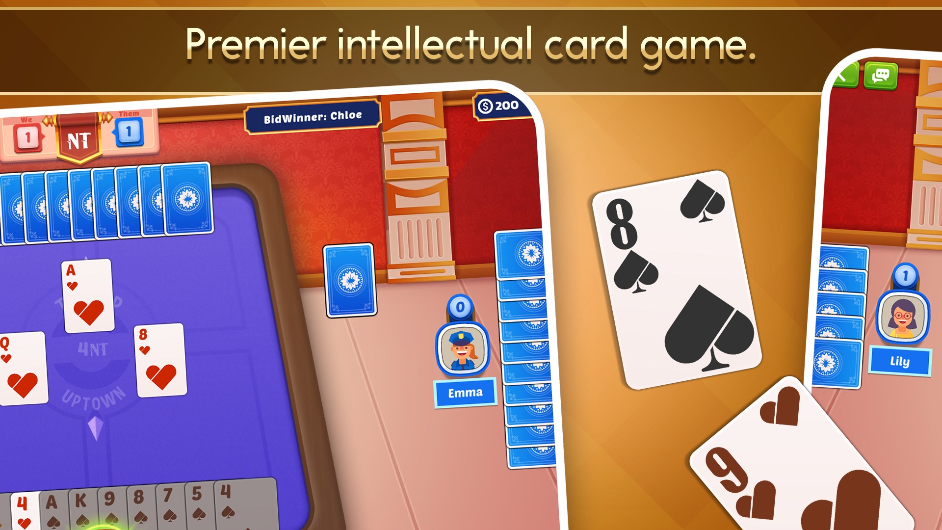 Bid Whist: Card Game screenshot
