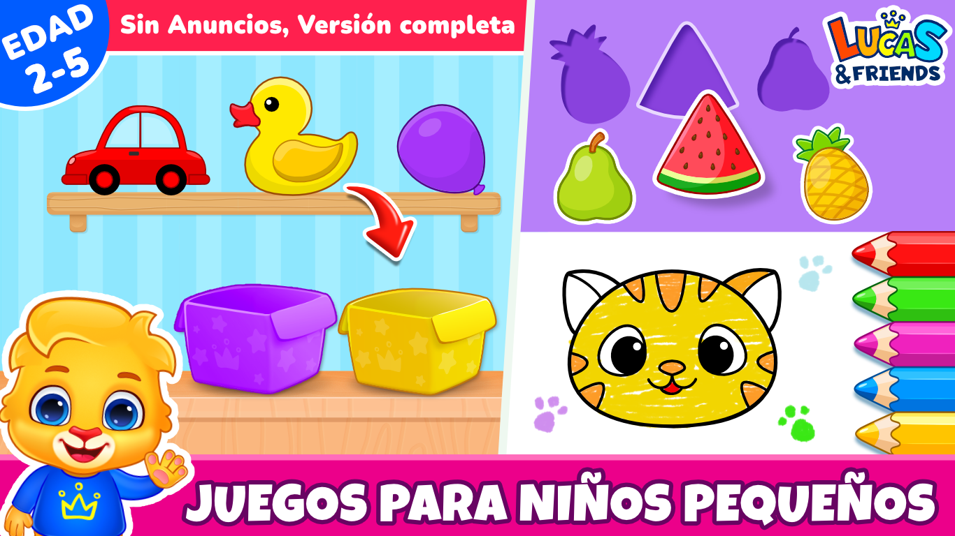 Captura de pantalla de Juegos de Niños Pequeños