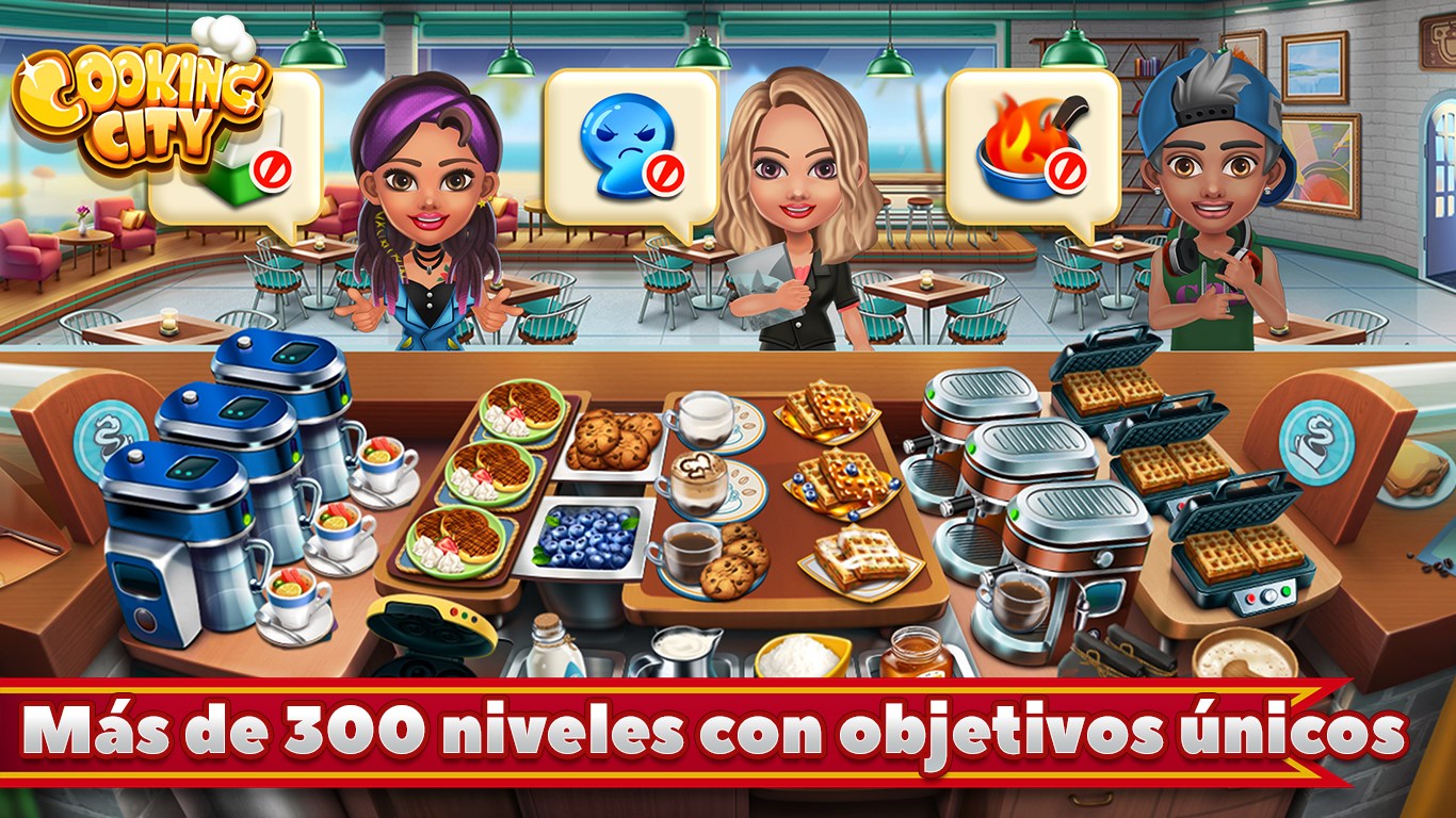 Captura de pantalla de Cooking City: Easter Party