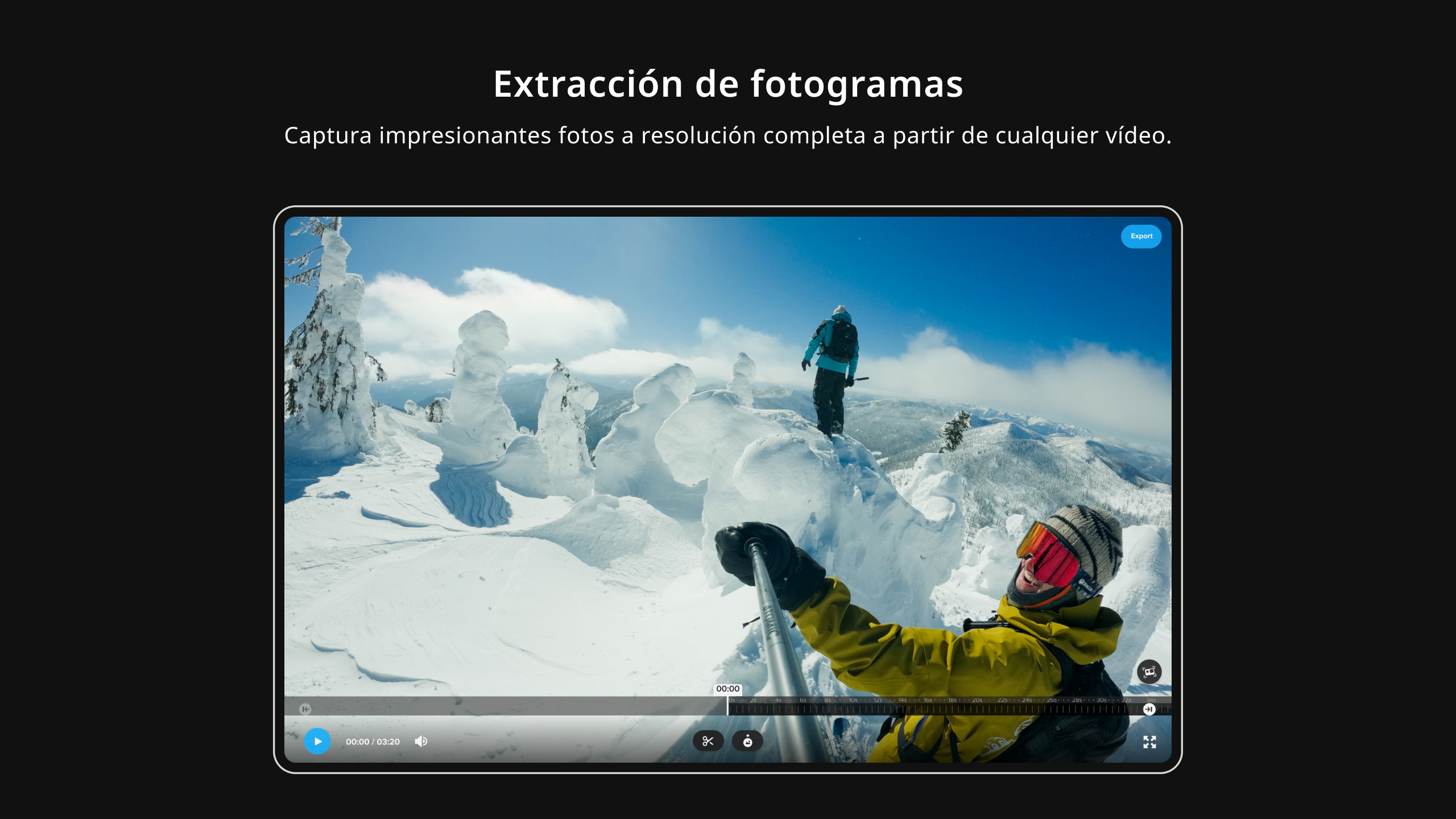 Captura de pantalla de GoPro Player
