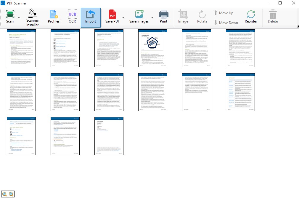 iPrint and Scan - Dokument drucken und scannen Screenshot