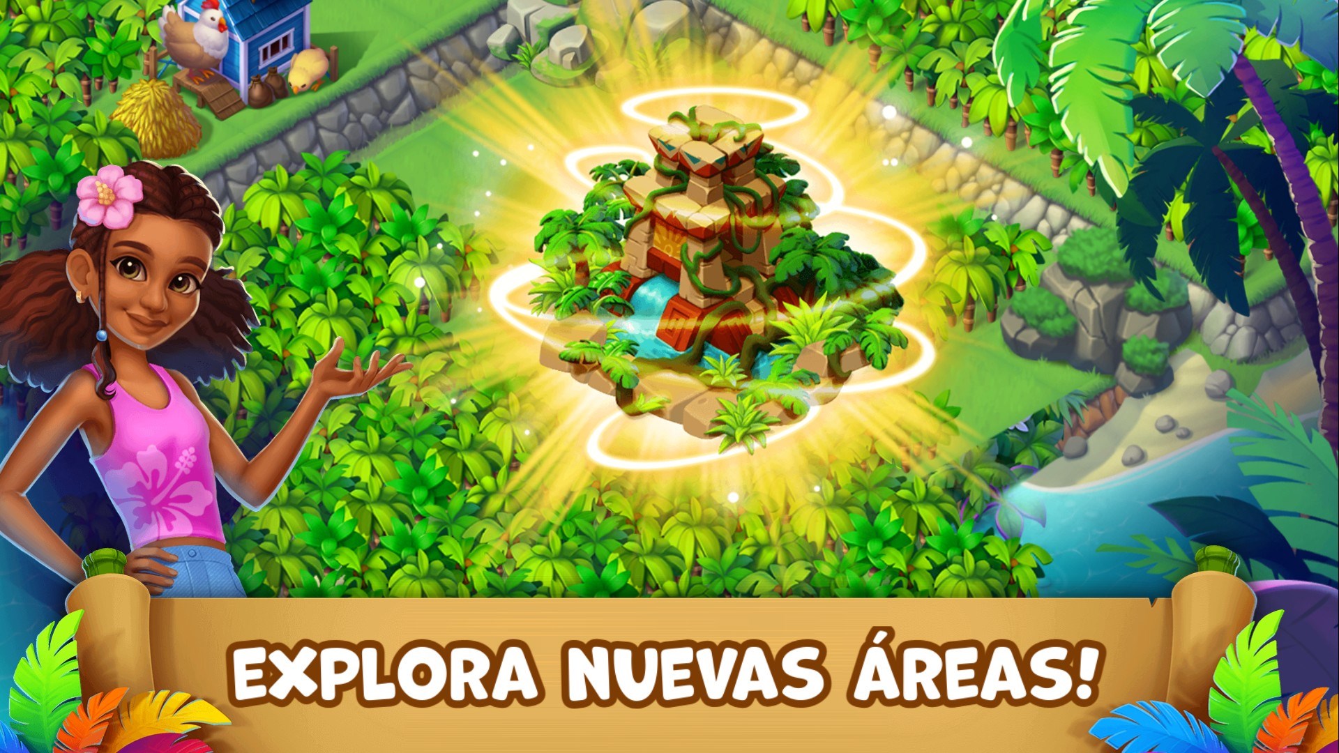 Captura de pantalla de Tropical Merge