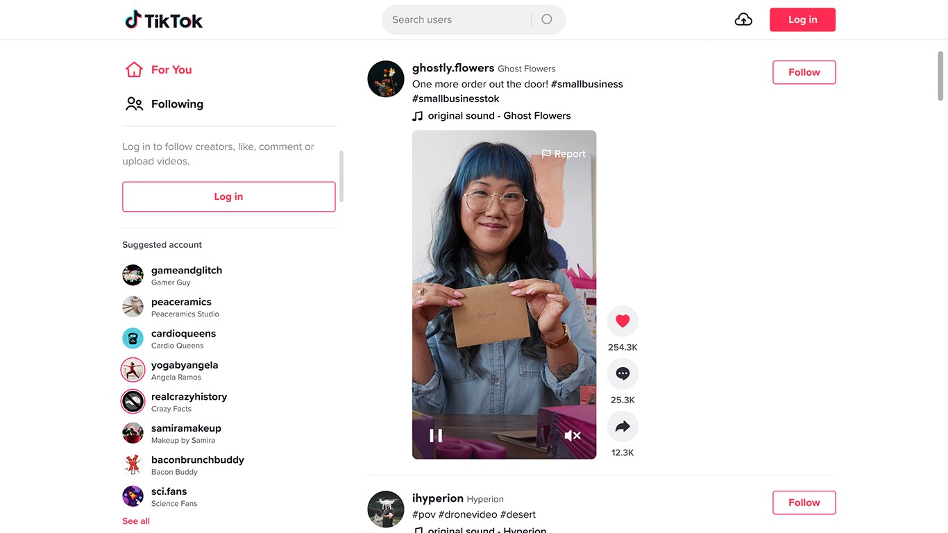 TikTok screenshot