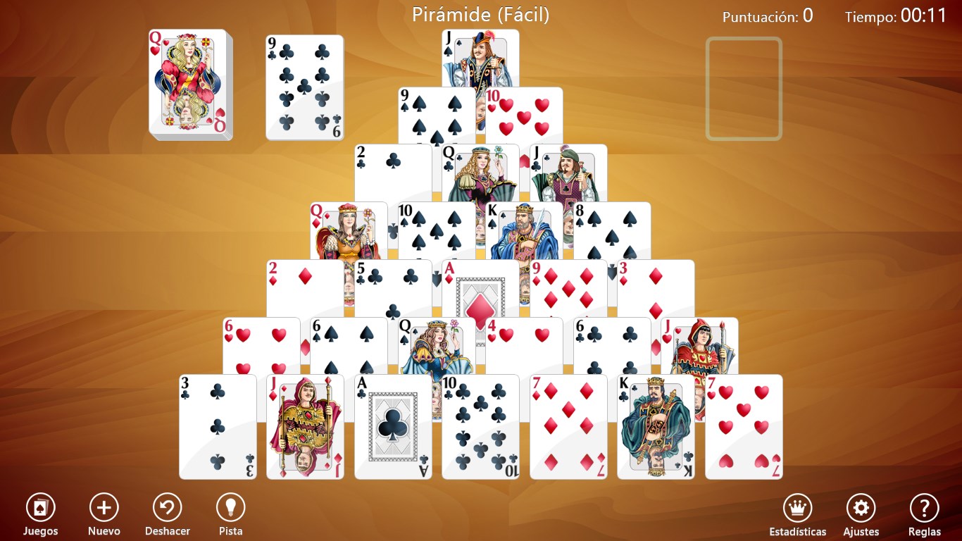 Captura de pantalla de Solitarios Cartas