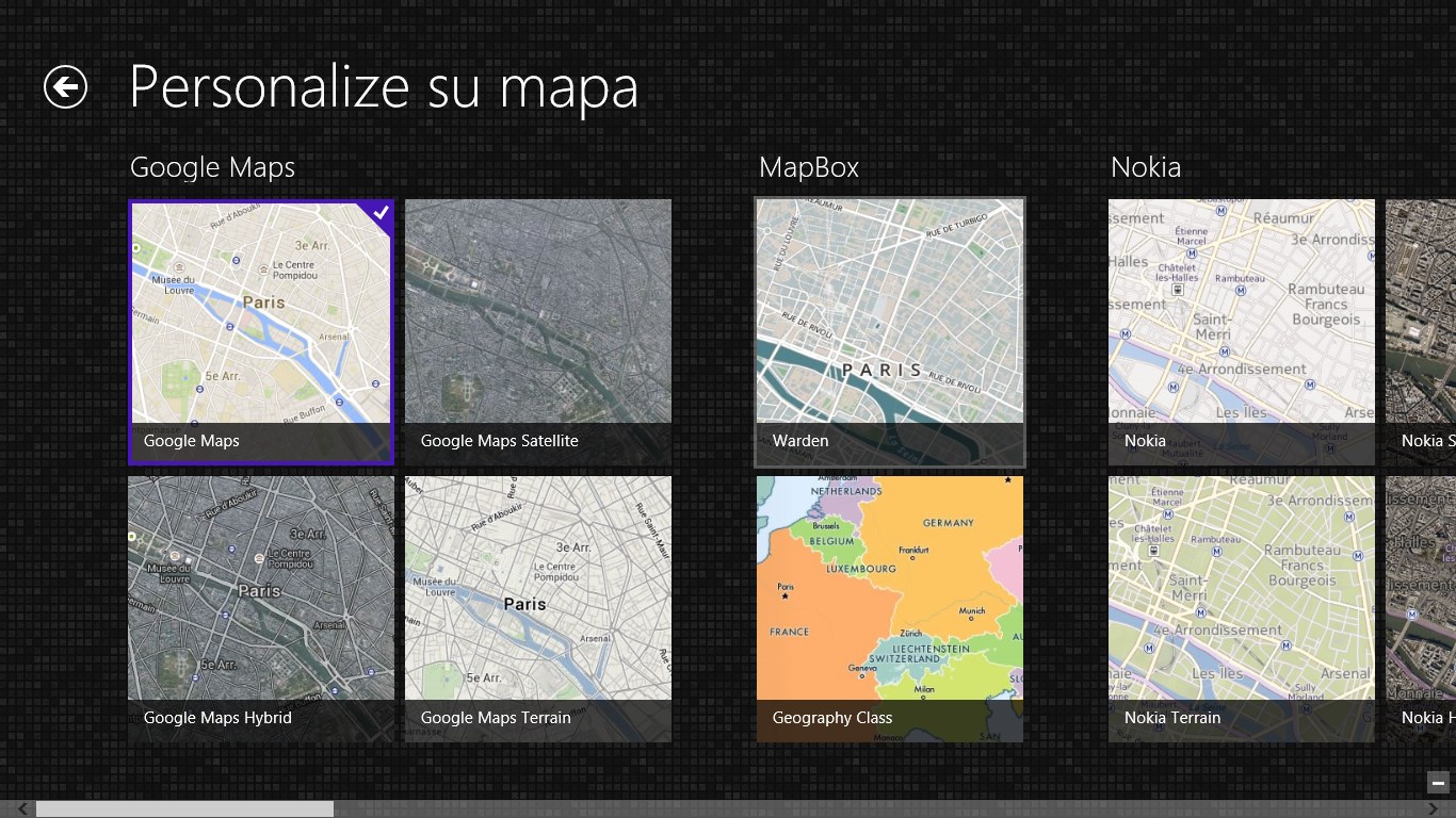 Captura de pantalla de Mapas Pro