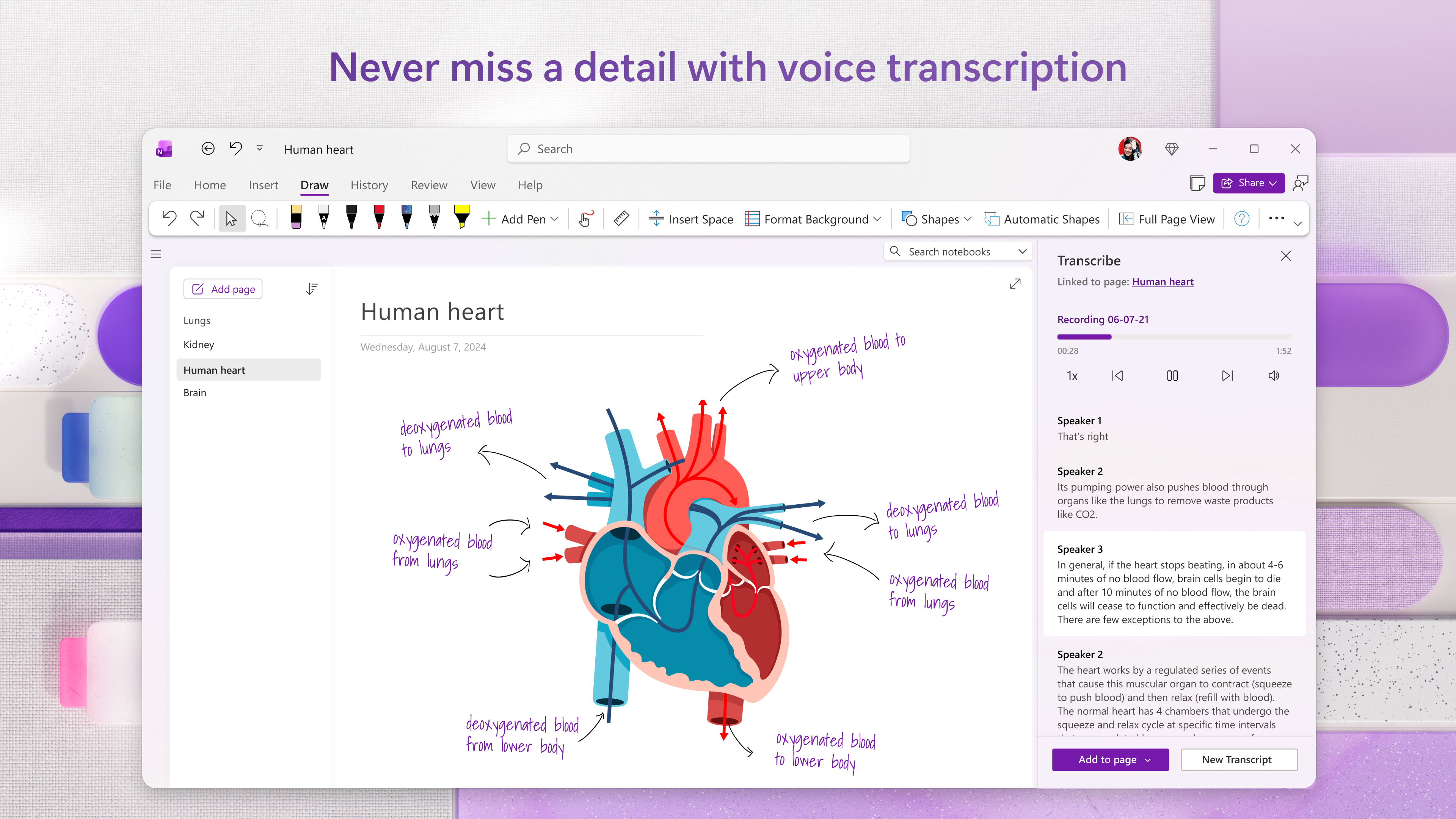OneNote Screenshot