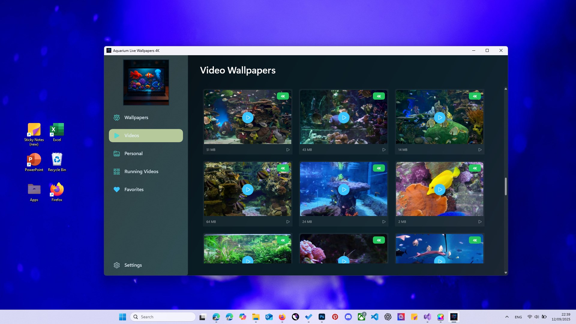 Aquarium Live Wallpapers 4K — Desktop & Lock Screen Screenshot