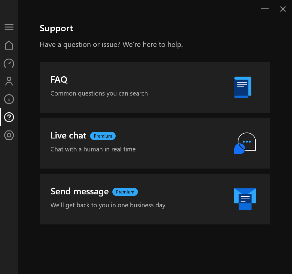 Hotspot Shield - VPN Screenshot