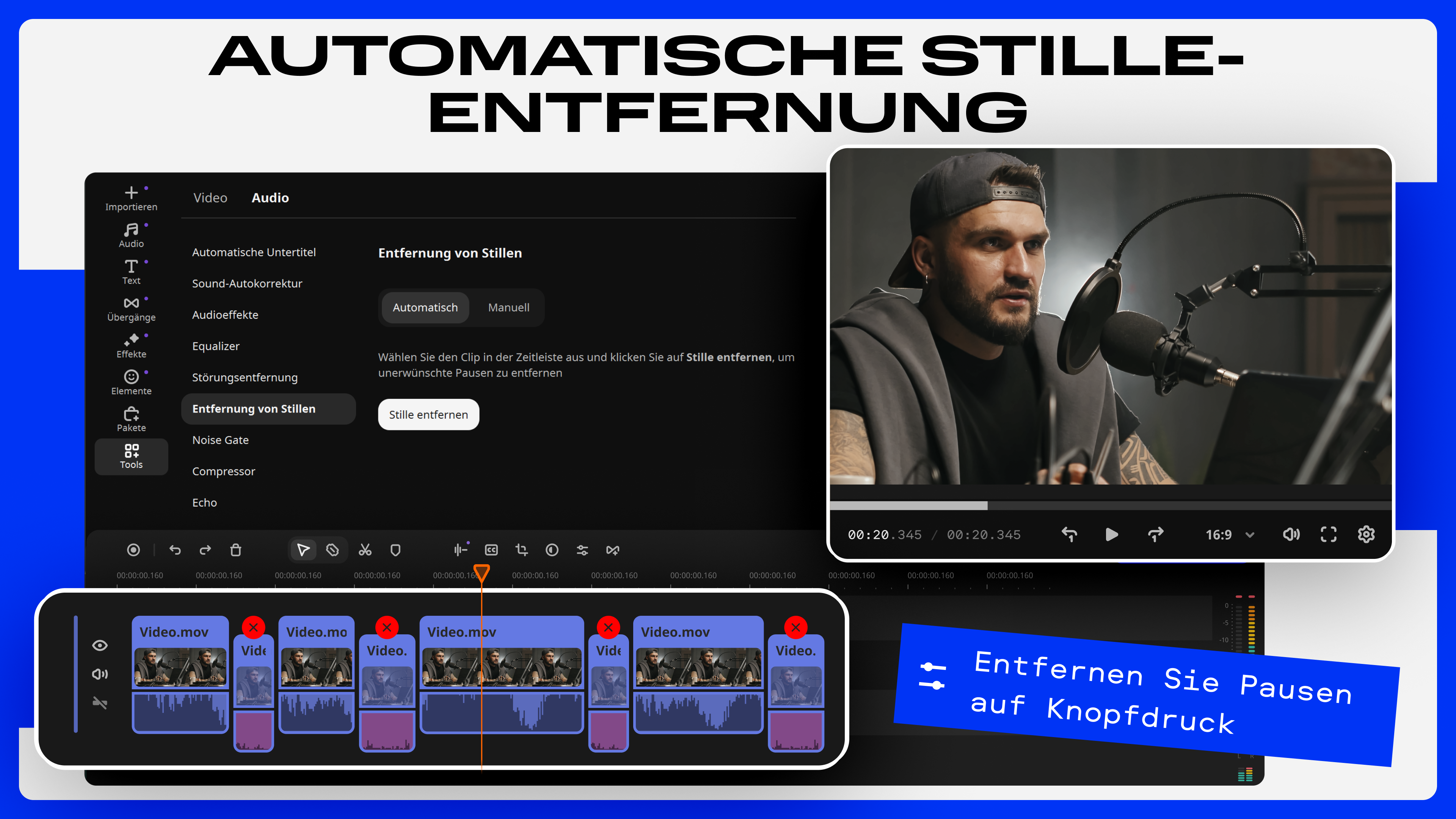 Movavi Video Editor Screenshot