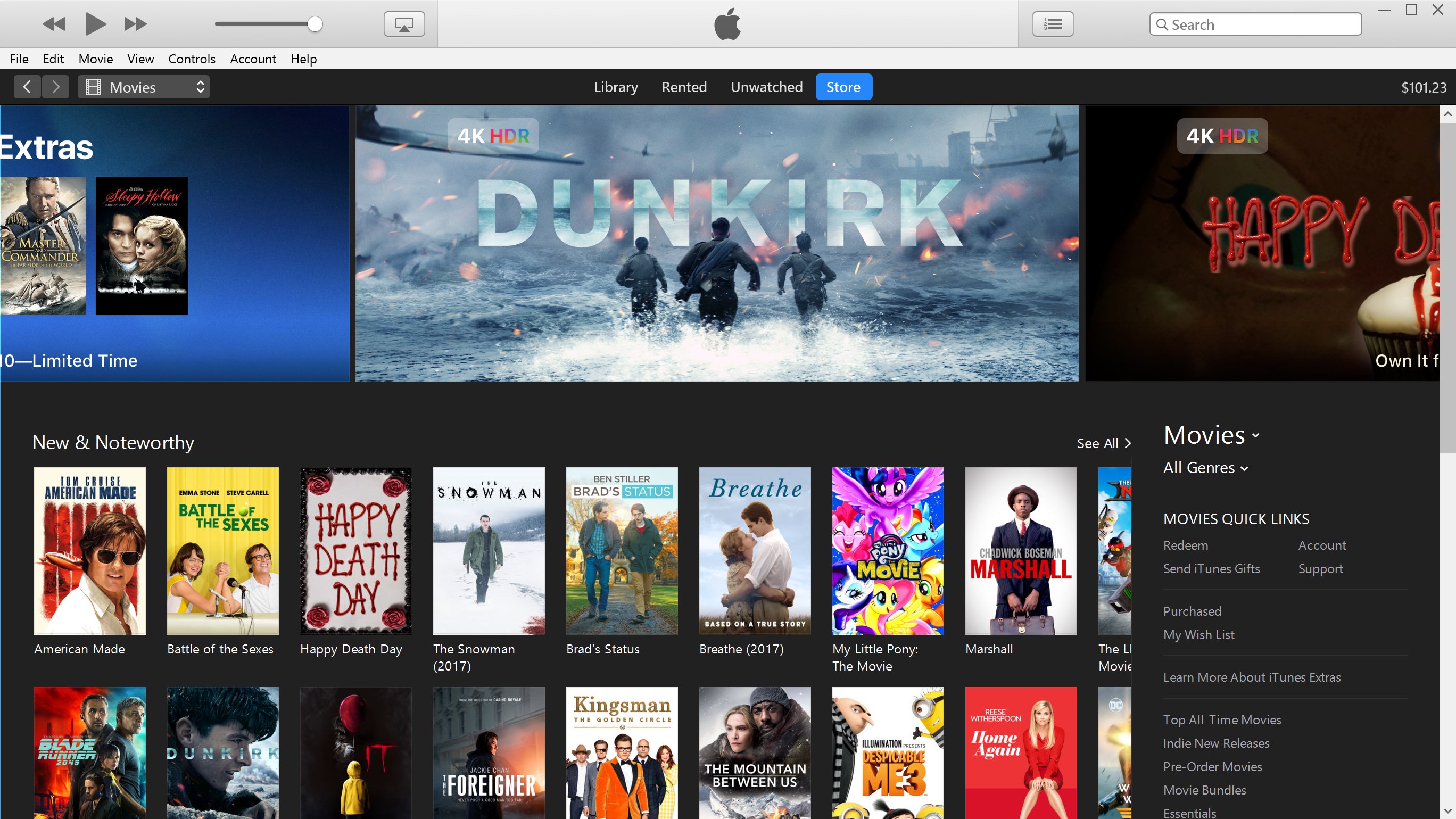 iTunes screenshot