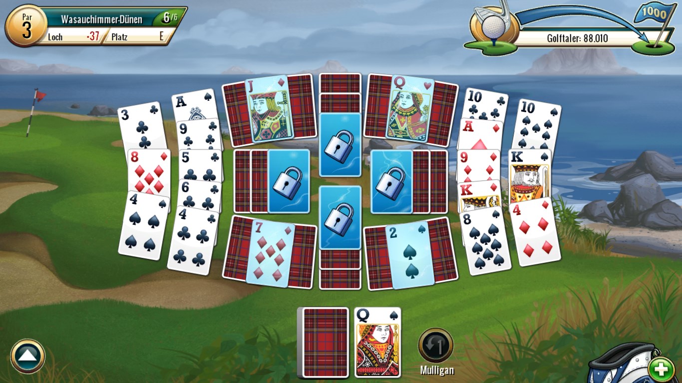 Fairway Solitaire by Big Fish Screenshot