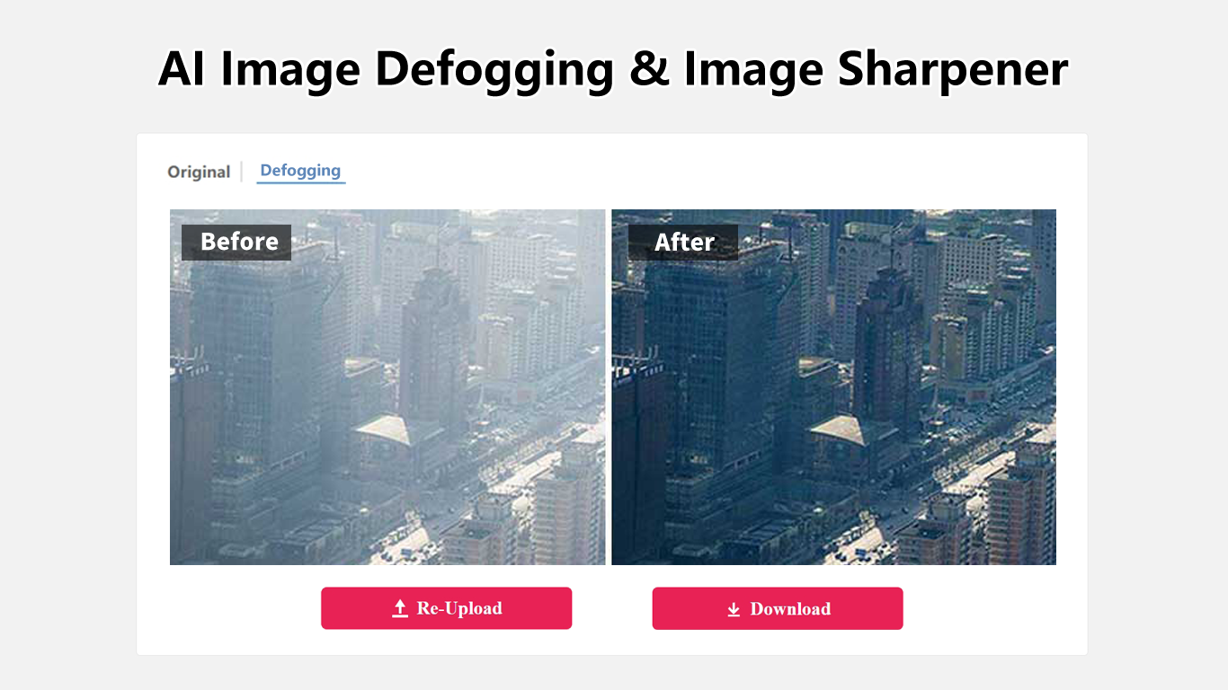 Captura de pantalla de Restauración de fotos con IA