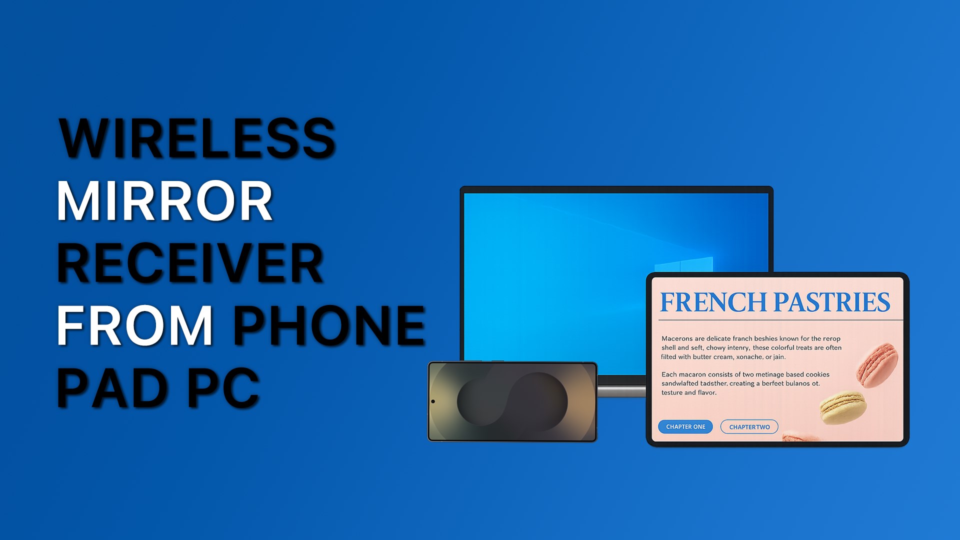 Captura de pantalla de Miracast Receiver
