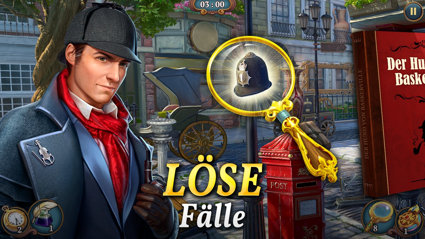 Sherlock: Wimmelbildspiele und Detektiv 3-Gewinnt Screenshot