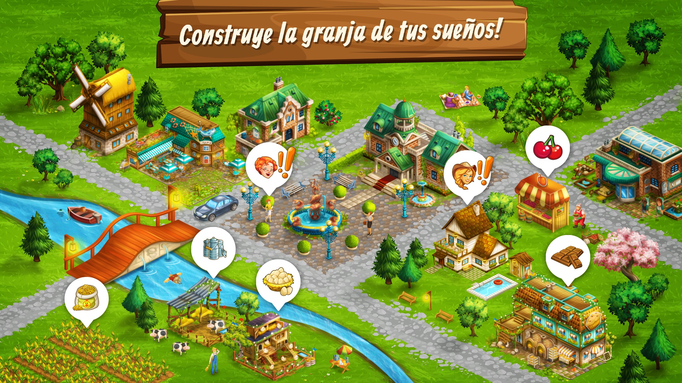Captura de pantalla de Goodgame Big Farm